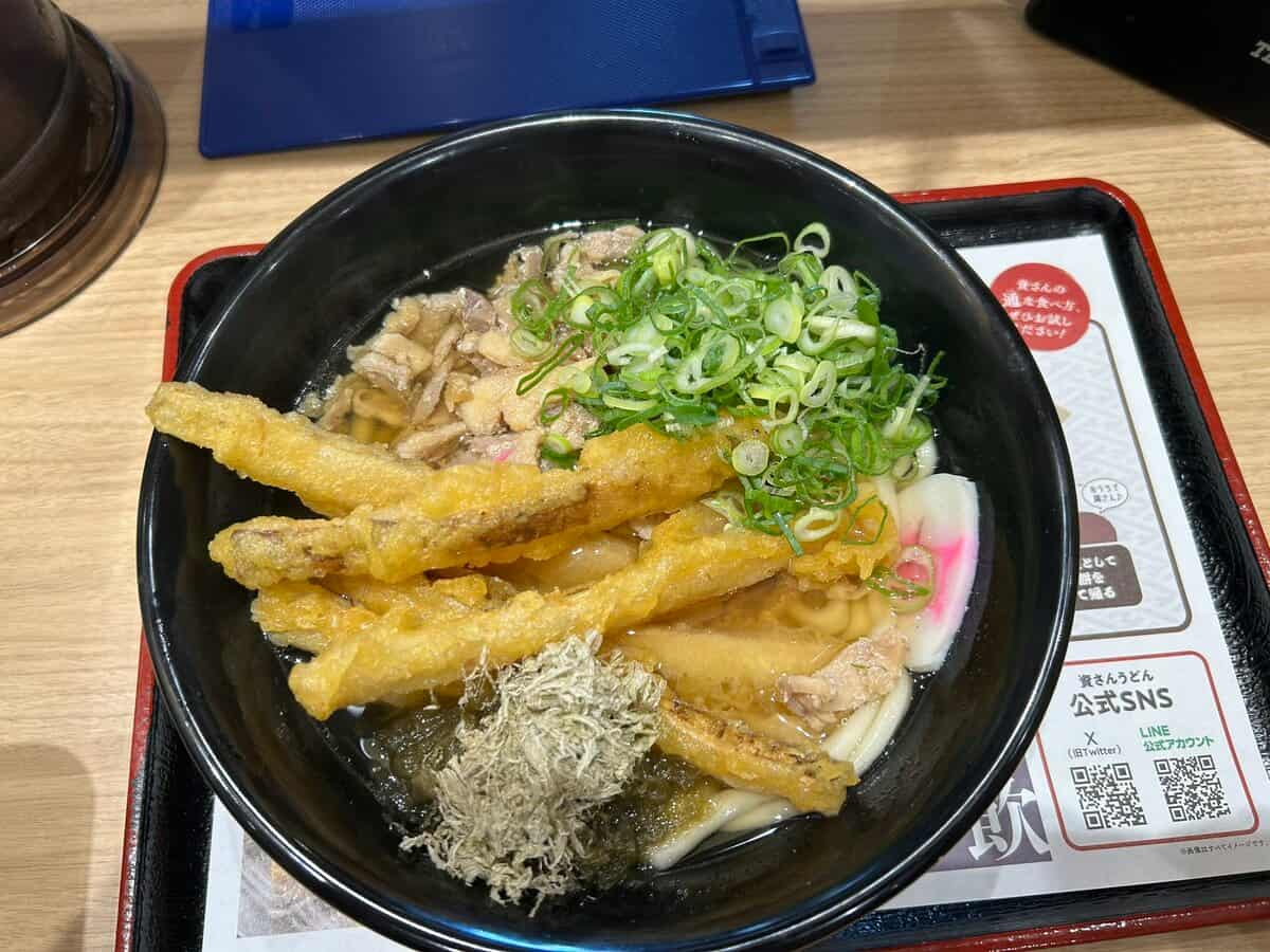 ごぼう天うどん