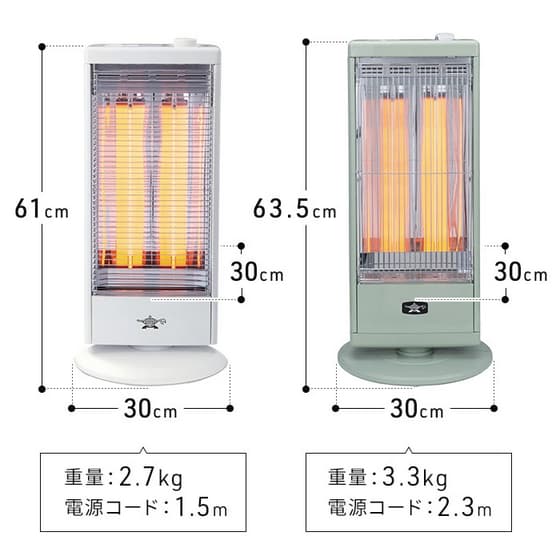 アラジン電気ストーブ 失敗　1000w 400w 0.2秒超速暖 コンパクト軽量